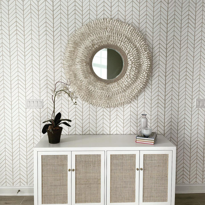 chevron wallpaper, chevron wallpaper, Herringbone wallpaper, Minimalist wallpaper, Modern geometric wallpaper, Timeless wallpaper patterns, Neutral home décor, Vertical pattern wallpaper, Contemporary wallpaper ideas, Easy-to-apply wallpaper, Stylish interior decor