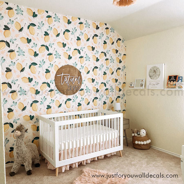 lemon lemon wallpaper, Lemon pattern wallpaper, Citrus home décor, Beige lemon wallpaper, Kitchen wallcovering ideas, Floral lemon design, Modern fruit wallpaper, Bedroom wallpaper inspiration, Tropical citrus décor, Playful home interiors, Neutral background wallpaper