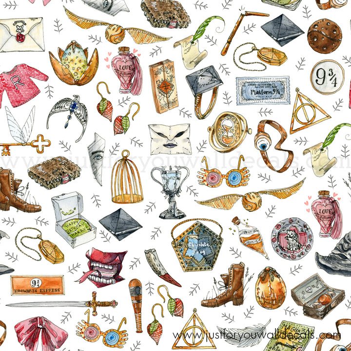 harry potter peel and stick wallpaper