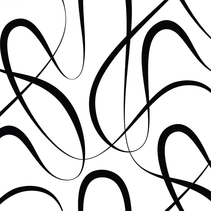 Abstract wallpaper, Modern peel and stick wallpaper, Black and white loops, Contemporary wallpaper design, Curvy wallpaper pattern, Minimalist wallpaper style, Stylish removable wallpaper, Abstract black wallpaper, Looping wallpaper design, Trendy wall decor Black and White Wallpaper, Geometric Peel & Stick Wallpaper, Laundry Room Wallpaper, Pattern Wallpaper Peel Stick, Modern Wallpaper 