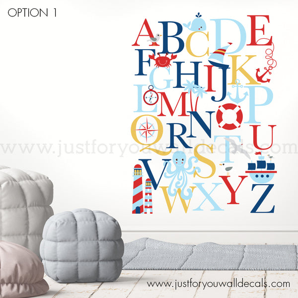 nautical wall decal
