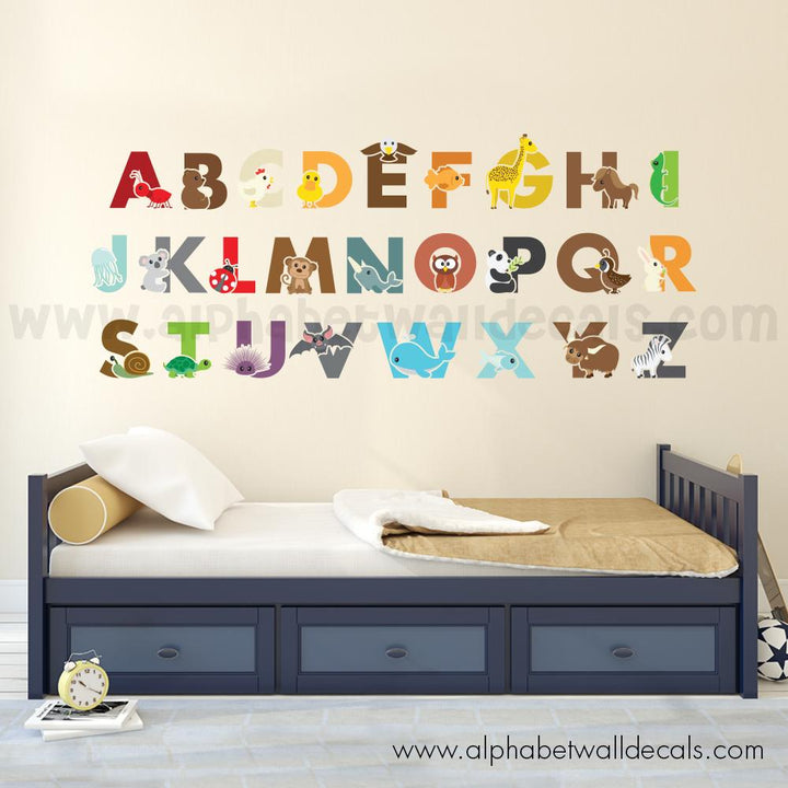 alphabet wall decals