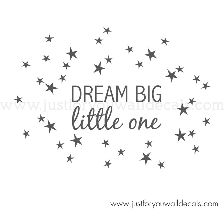 dream big wall decal