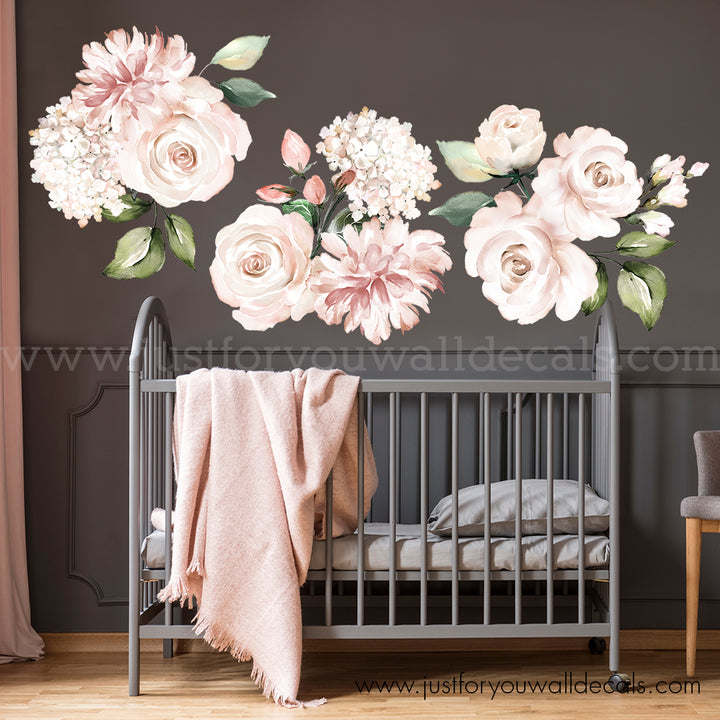 flower wall decals