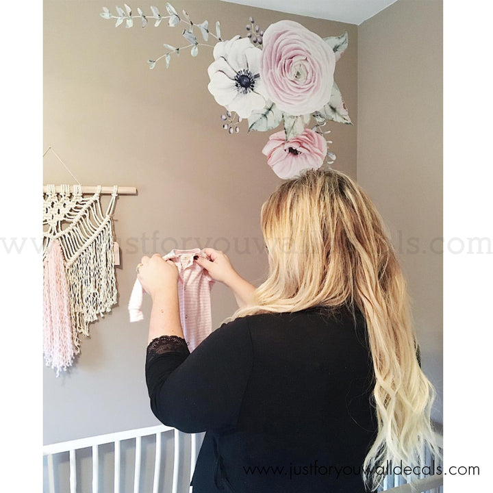 flower wall decals