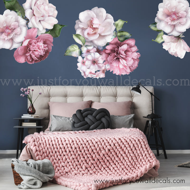 flower wall decals