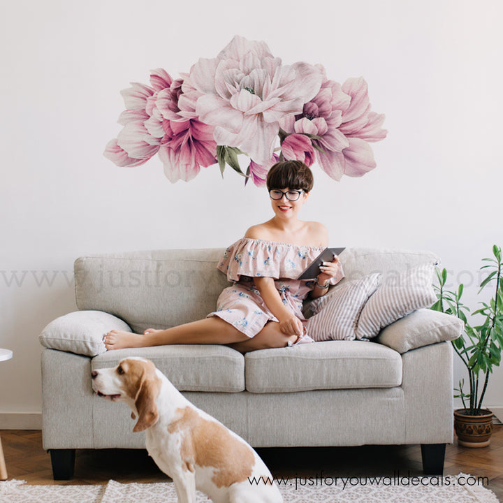 floral wall decal