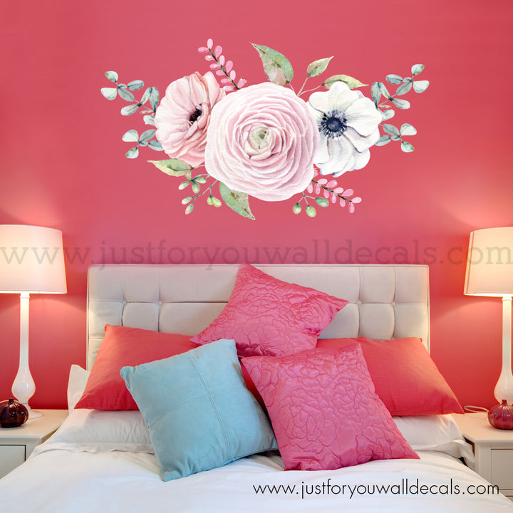 flower wall decals