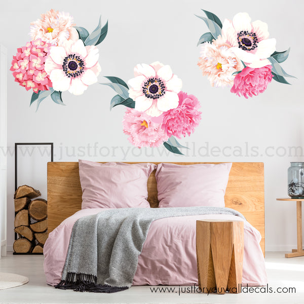 flower wall decal