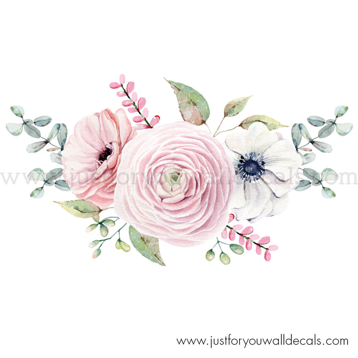 flower wall decals
