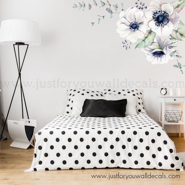 flower wall decals