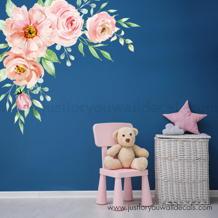 floral wall decals