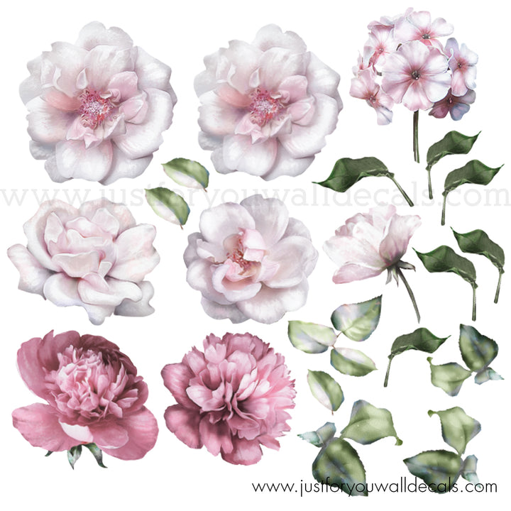 floral wall decals