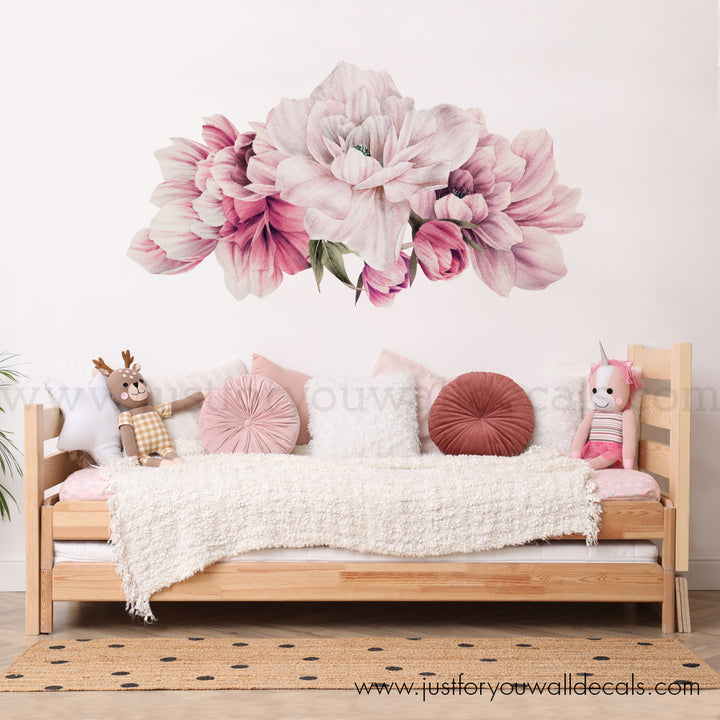flower wall decal