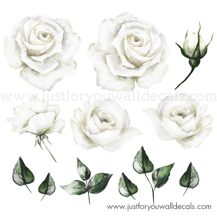 floral wall decals
