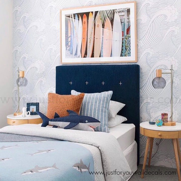 boys room wallpaper