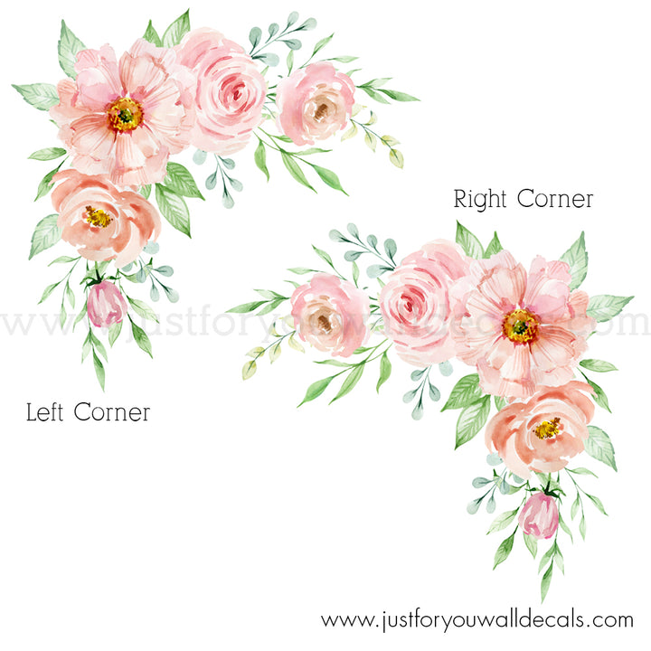 floral wall decals
