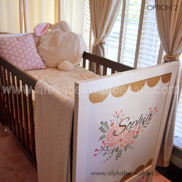 name wall decal