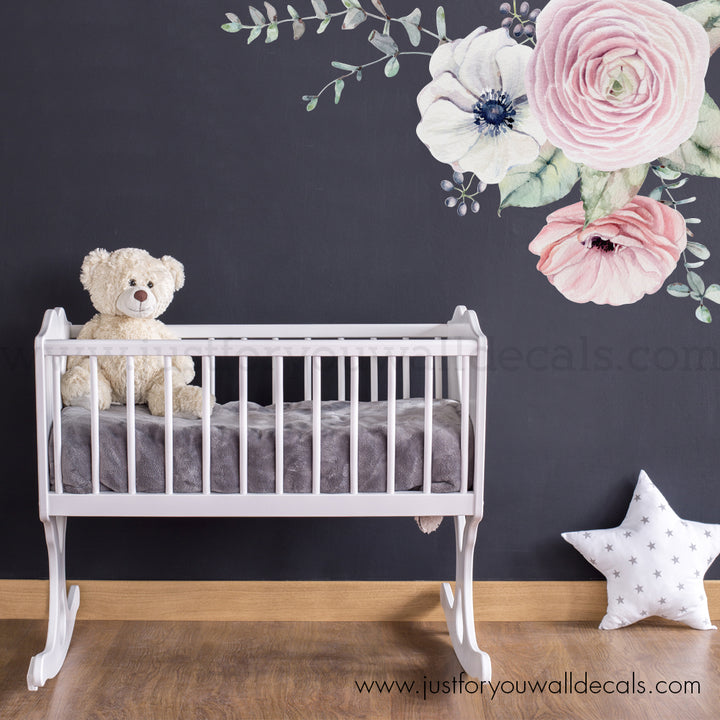 flower wall decals