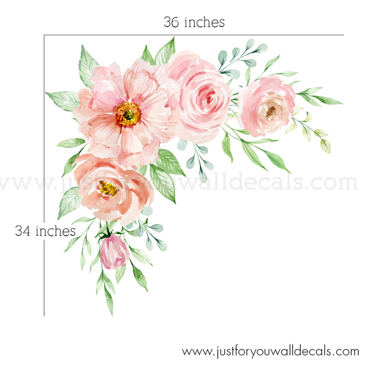 floral wall decals
