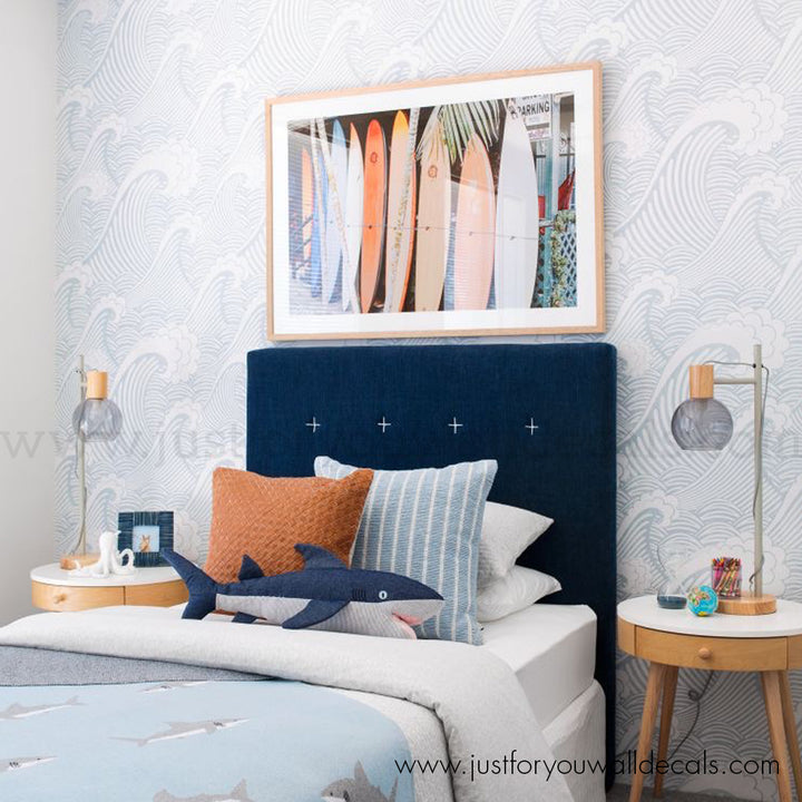 boys room wallpaper