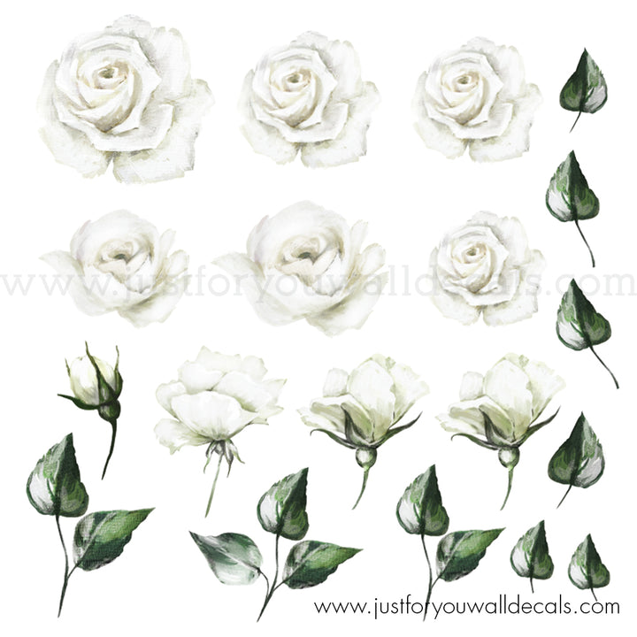 rose decals