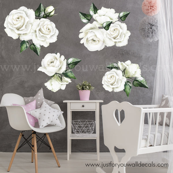 flower wall decal