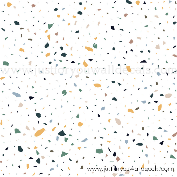 terrazzo removable wallpaper