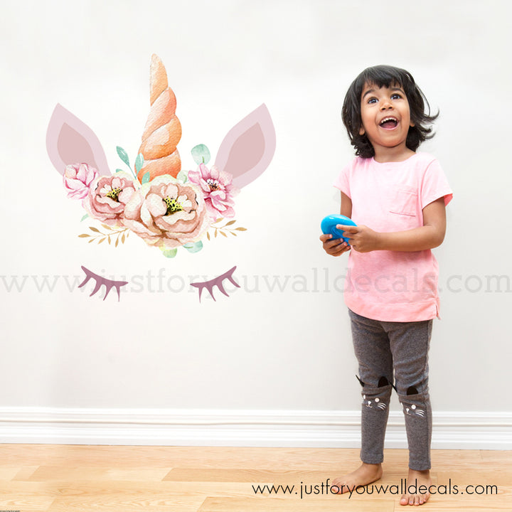 unicorn wall decal