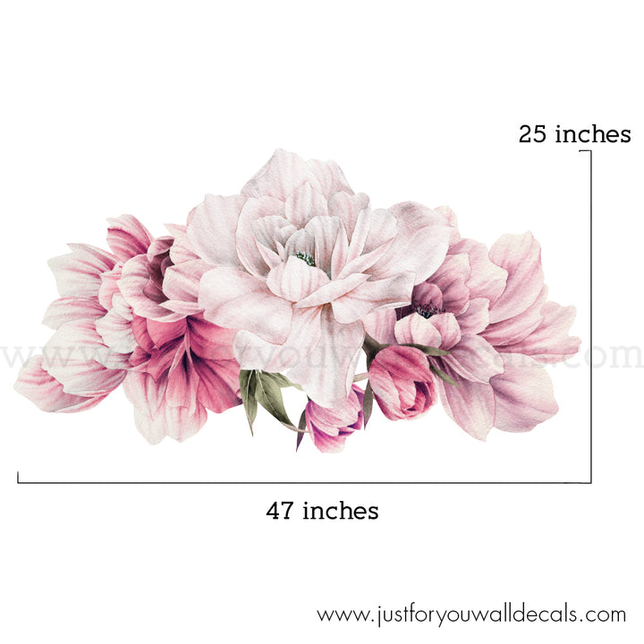 floral wall decal