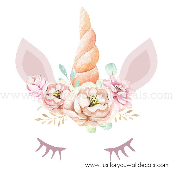 unicorn wall decal