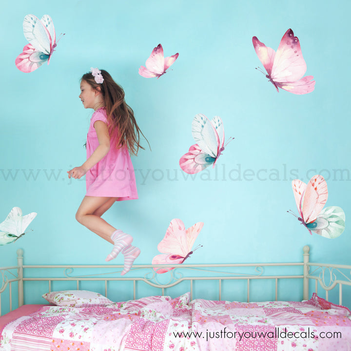 butterfly wall decals