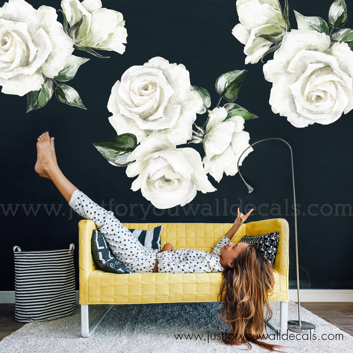 floral wall decals